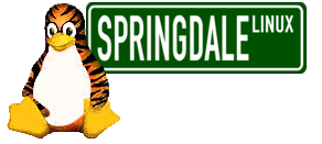 PUIAS Penguin / Springdale Street Sign